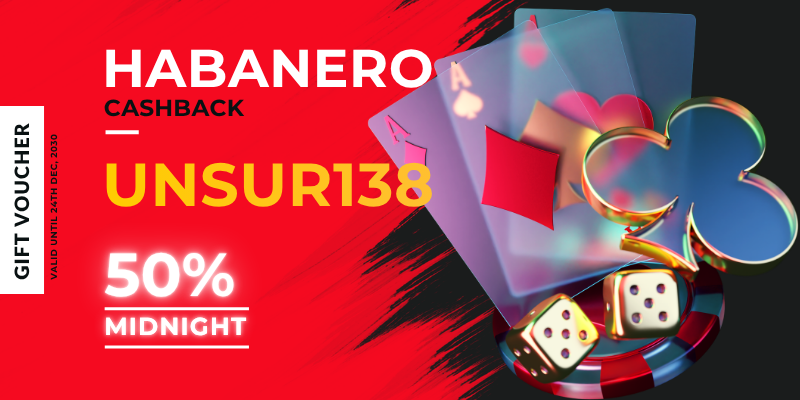 Voucher Cashback 100% UNSUR138